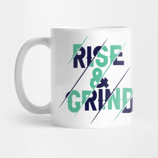 Rise, and Grind -Hustler - Motivational Gym Mug